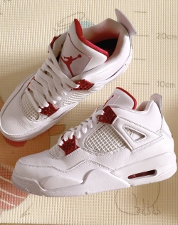 PK God Batch Air Jordan 4 Retro Metallic Red CT8527-112 review Leonel Lopez 01