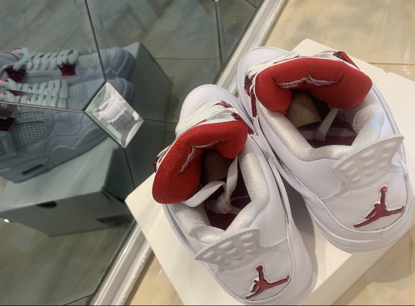 PK God Batch Air Jordan 4 Retro Metallic Red CT8527-112 review Elizabeth Jimenez 00