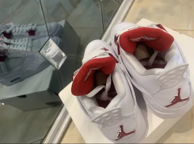 PK God Batch Air Jordan 4 Retro Metallic Red CT8527-112 review Elizabeth Jimenez 00
