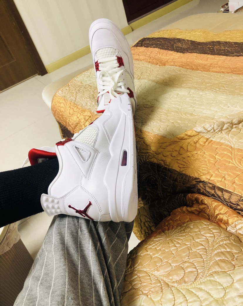 PK God Batch Air Jordan 4 Retro Metallic Red CT8527-112 review Ivan Leung 01