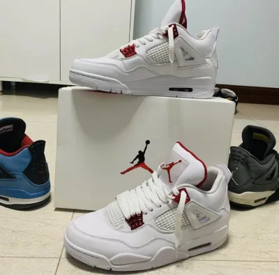 PK God Batch Air Jordan 4 Retro Metallic Red CT8527-112 review Terence Dundi