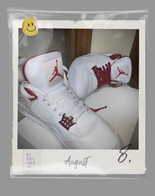 PK God Batch Air Jordan 4 Retro Metallic Red CT8527-112 review 