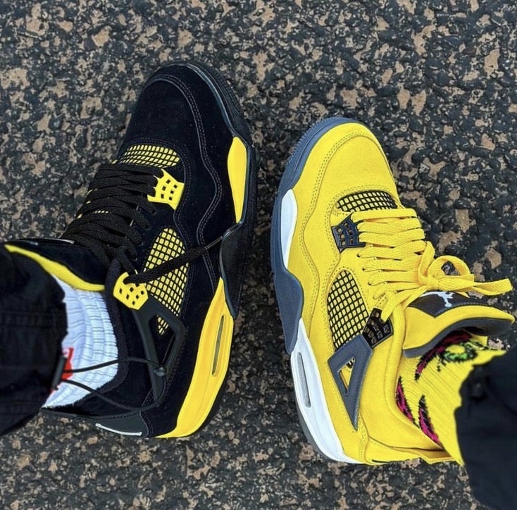 PK God Batch Air Jordan 4 Retro Thunder DH6927-017 review Trevor Morgan