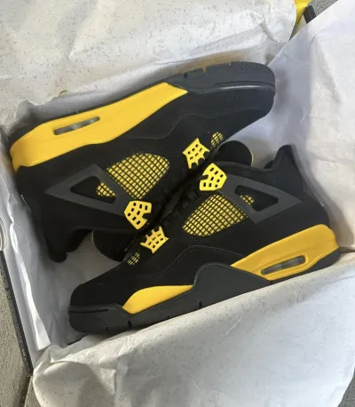 PK God Batch Air Jordan 4 Retro Thunder DH6927-017 review Antonio Espinoza 00