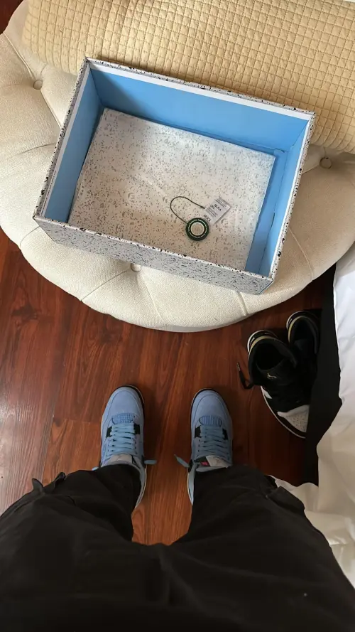PK God Batch Air Jordan 4 SE University Blue CT8527-400 review 