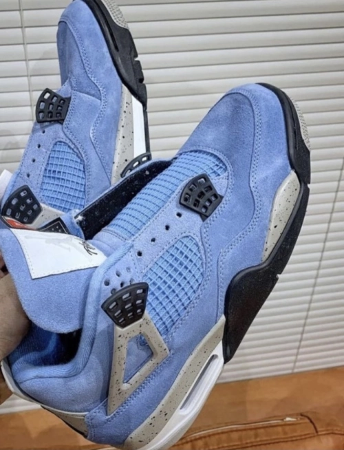 PK God Batch Air Jordan 4 SE University Blue CT8527-400 review 
