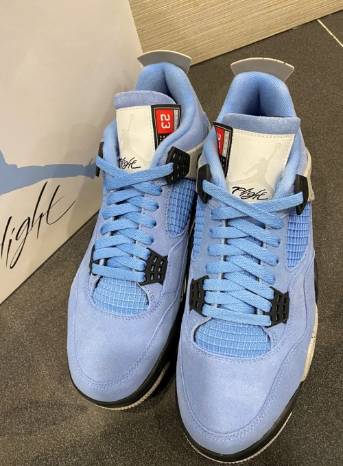 PK God Batch Air Jordan 4 SE University Blue CT8527-400 review 