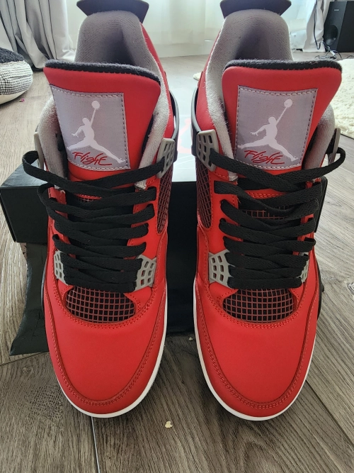 Air Jordan 4 Retro Toro Bravo 308497-603 review 