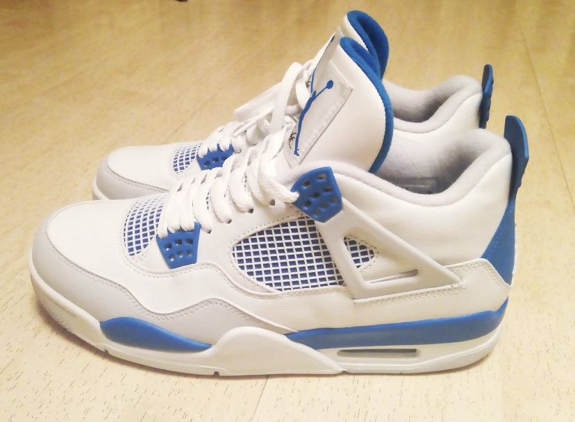 PK God Batch Air Jordan 4 Retro Military Blue (2012) 308497-105 review Sama 01