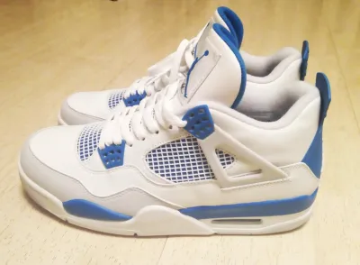 PK God Batch Air Jordan 4 Retro Military Blue (2012) 308497-105 review Sama 01