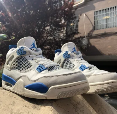 PK God Batch Air Jordan 4 Retro Military Blue (2012) 308497-105 review Reu 00