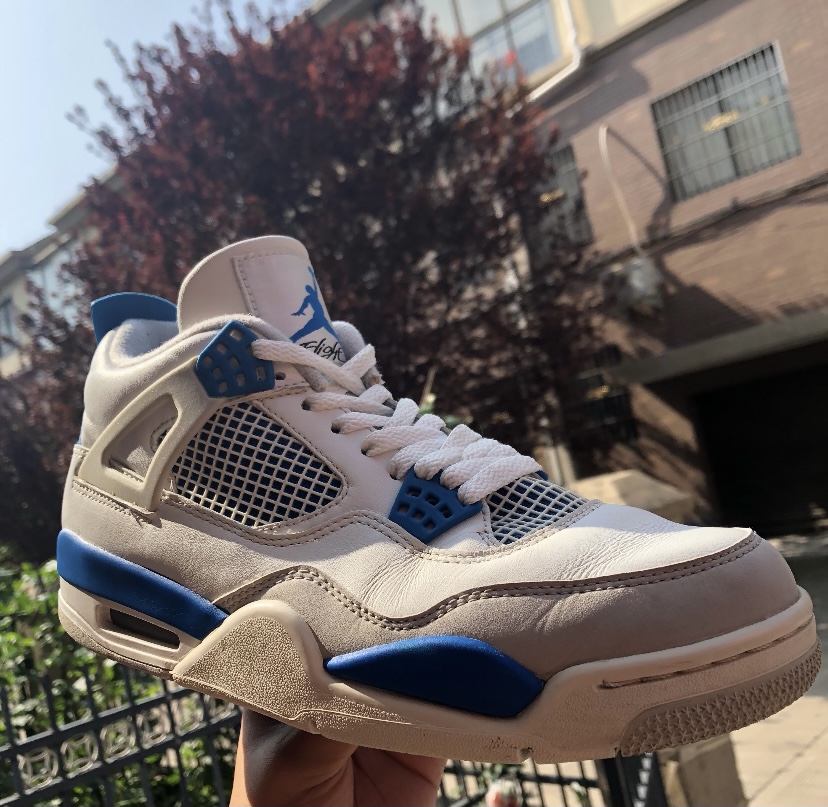 PK God Batch Air Jordan 4 Retro Military Blue (2012) 308497-105 review Reu 02