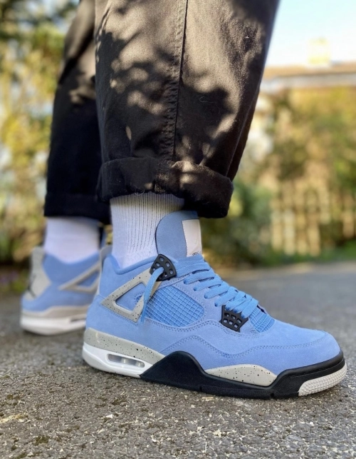 PK God Batch Air Jordan 4 SE University Blue CT8527-400 review 