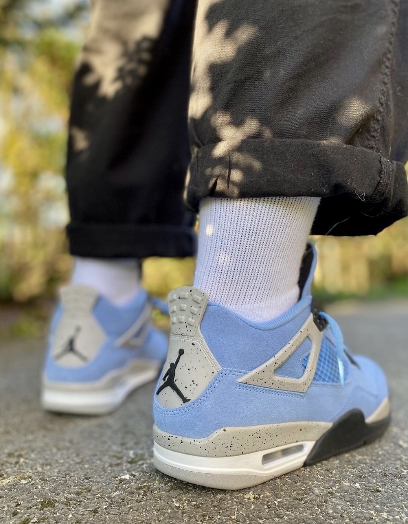 PK God Batch Air Jordan 4 SE University Blue CT8527-400 review xavien****artin 01