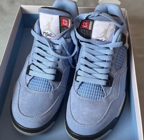PK God Batch Air Jordan 4 SE University Blue CT8527-400 review 