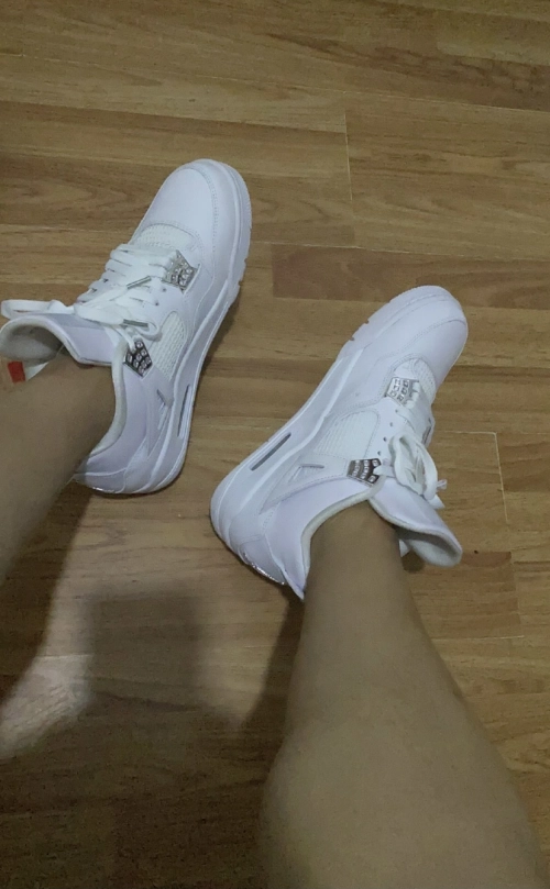 PK God Batch Air Jordan 4 Retro Pure Money (2017) 308497-100 review 