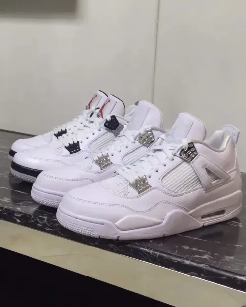 PK God Batch Air Jordan 4 Retro Pure Money (2017) 308497-100 review 