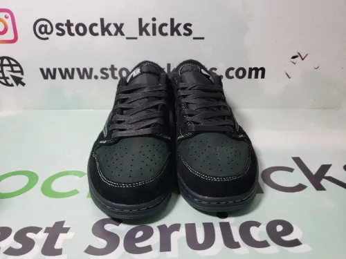 PK God Batch Air Jordan 1 Retro Low OG SP Travis Scott Black Phantom DM7866-001 review 