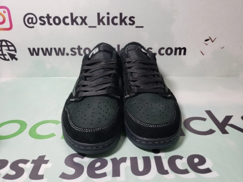 【Top PK God Batch】PK God Batch Air Jordan 1 Retro Low OG SP Travis Scott Black Phantom DM7866-001 review 