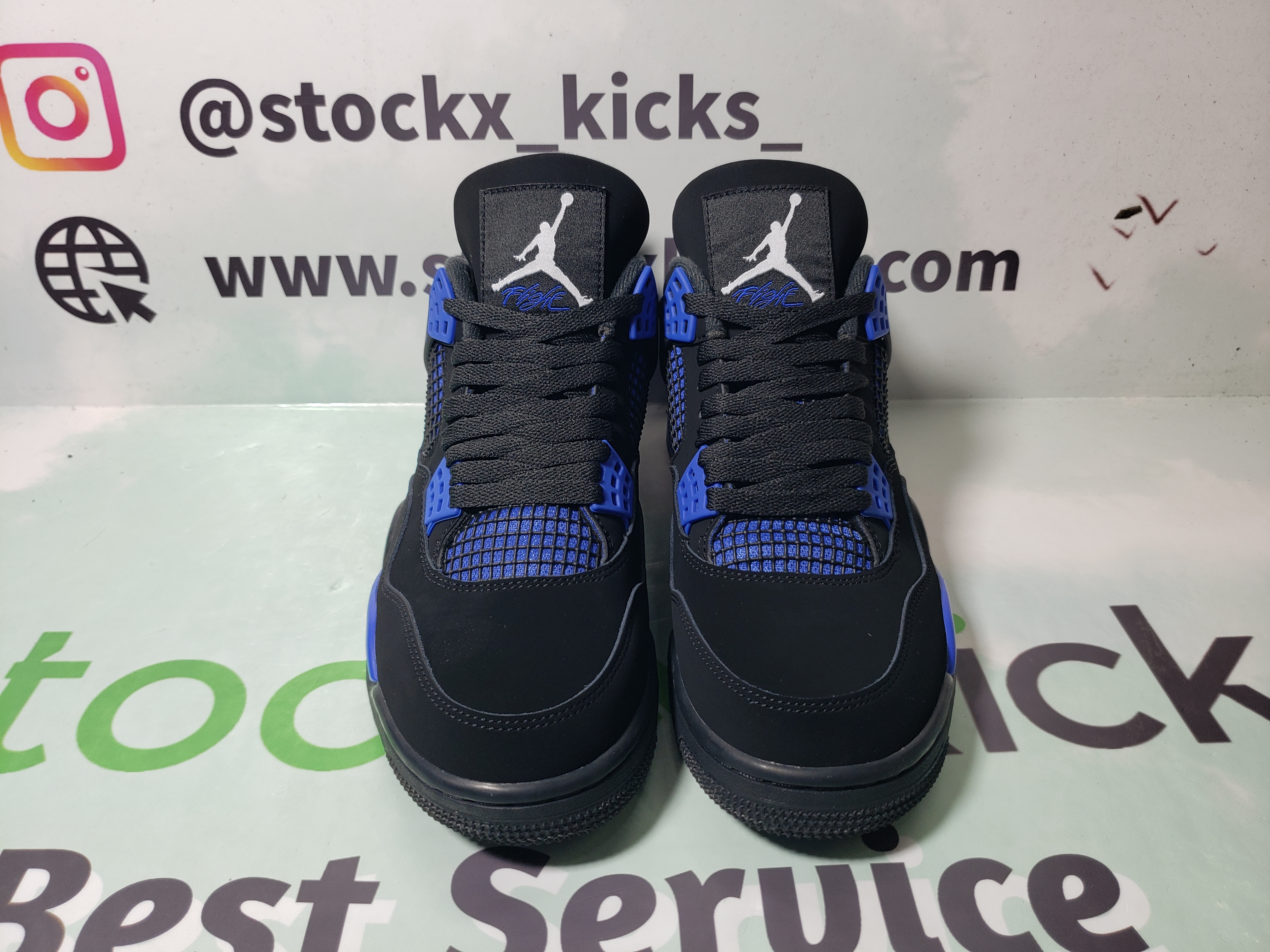 PK God Batch Air Jordan 4 Retro Blue Thunder CT8527-018 review Jim 00