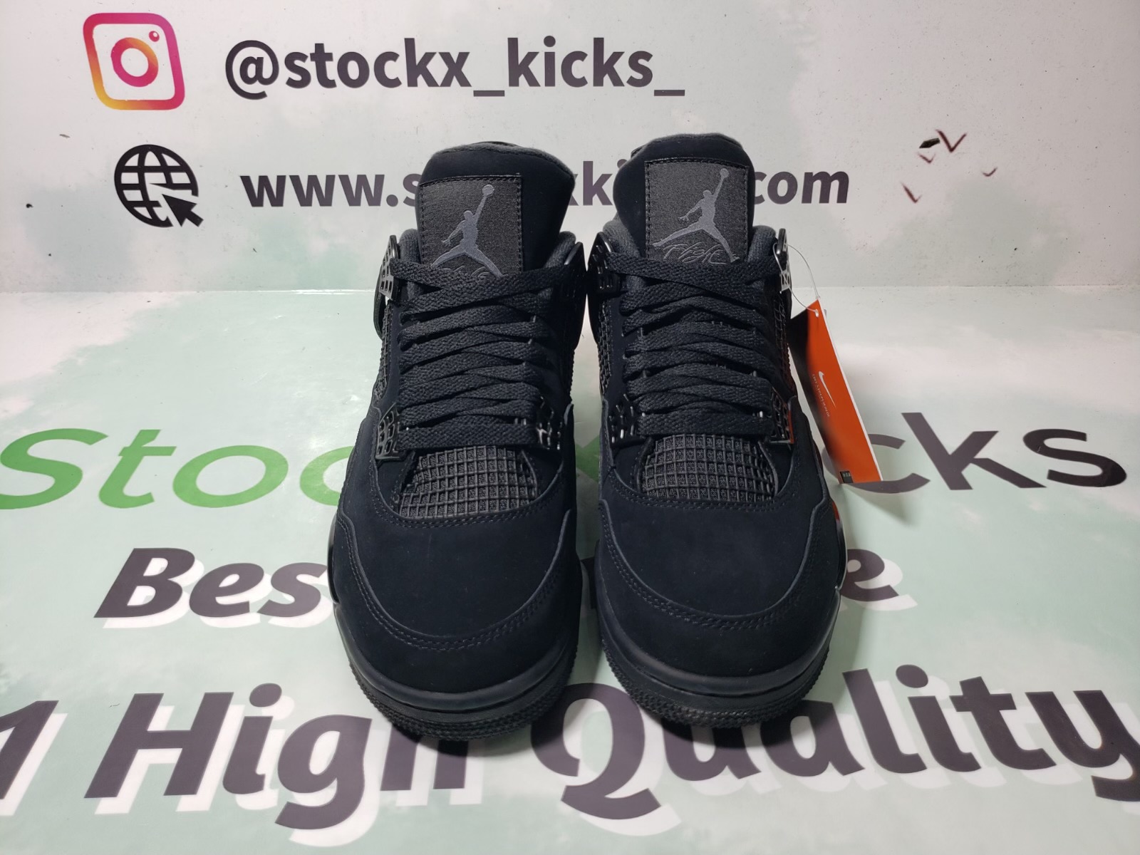PK God Batch Air Jordan 4 Retro Black Cat CU1110-010 review … 00