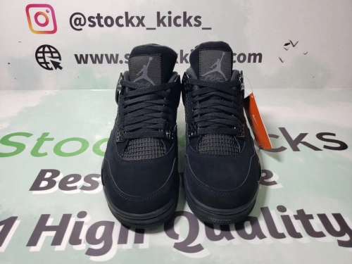 【Top PK God Batch】PK God Batch Air Jordan 4 Retro Black Cat CU1110-010 review 