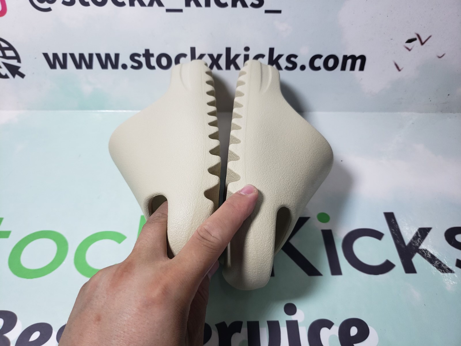 PK God adidas Yeezy Slide Bone FW6345 review Zach 02