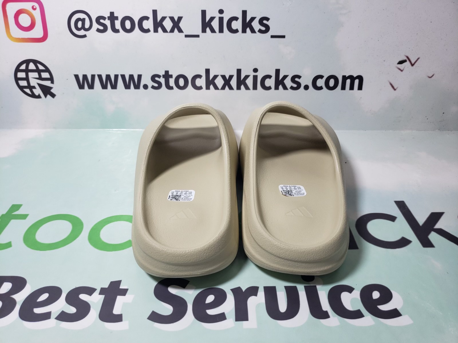 PK God adidas Yeezy Slide Bone FW6345 review Zach 03