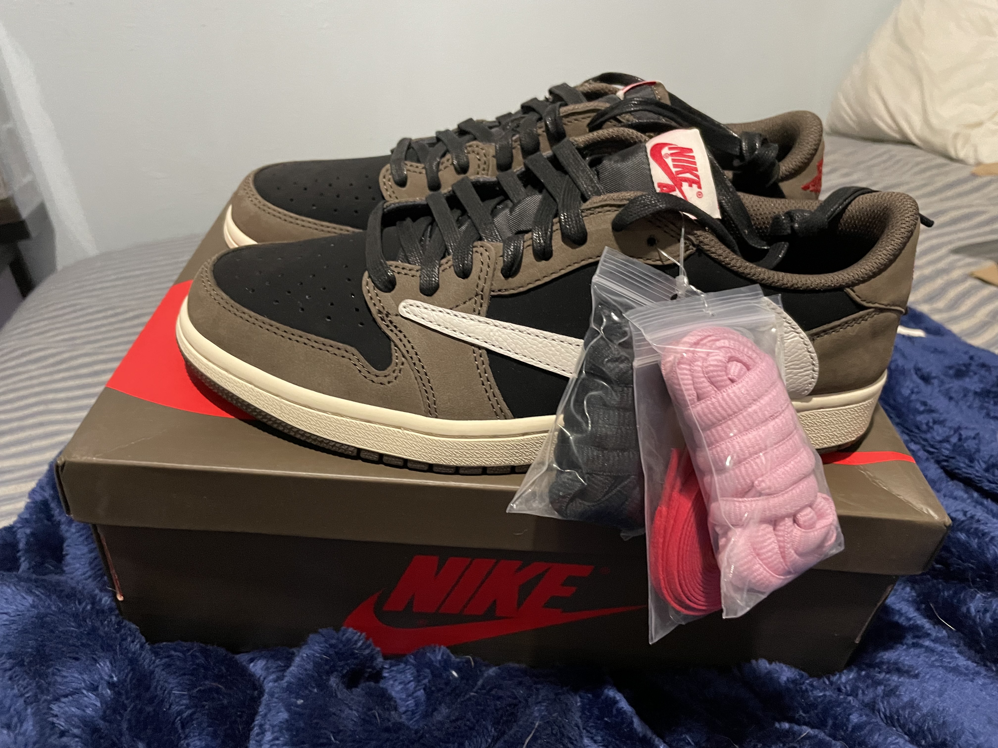 PK God Batch Travis Scott x Air Jordan 1 Low OG SP-T CQ4277-001 review camreps