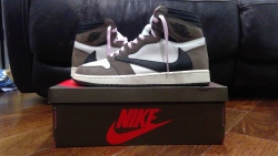 PK God Batch Travis Scott x Air Jordan 1 High OG TS SP CD4487-100 review Top dawg 01