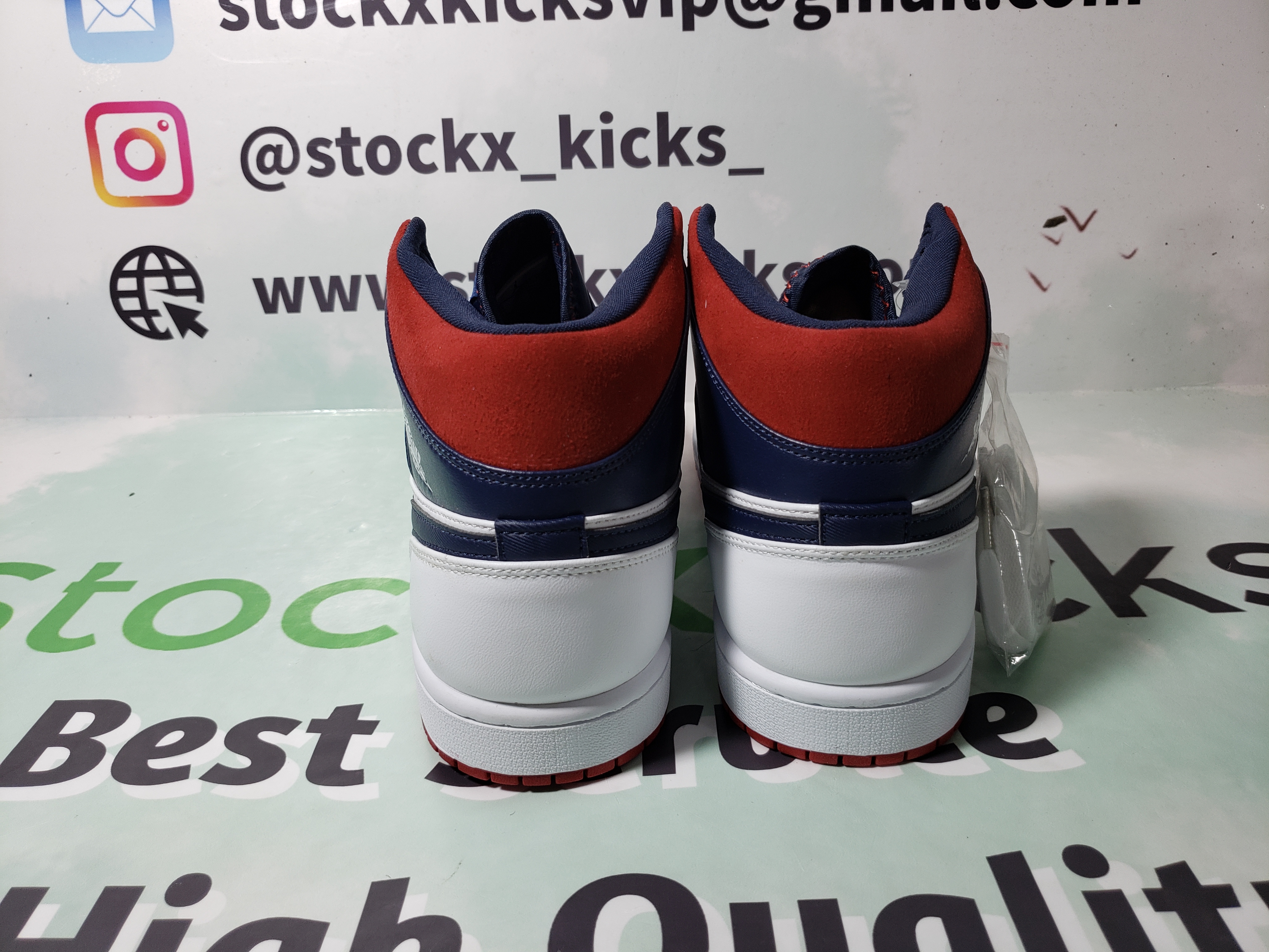 LJR Batch Air Jordan 1 Mid SE USA 852542-104 review Belinda Mansfield 03