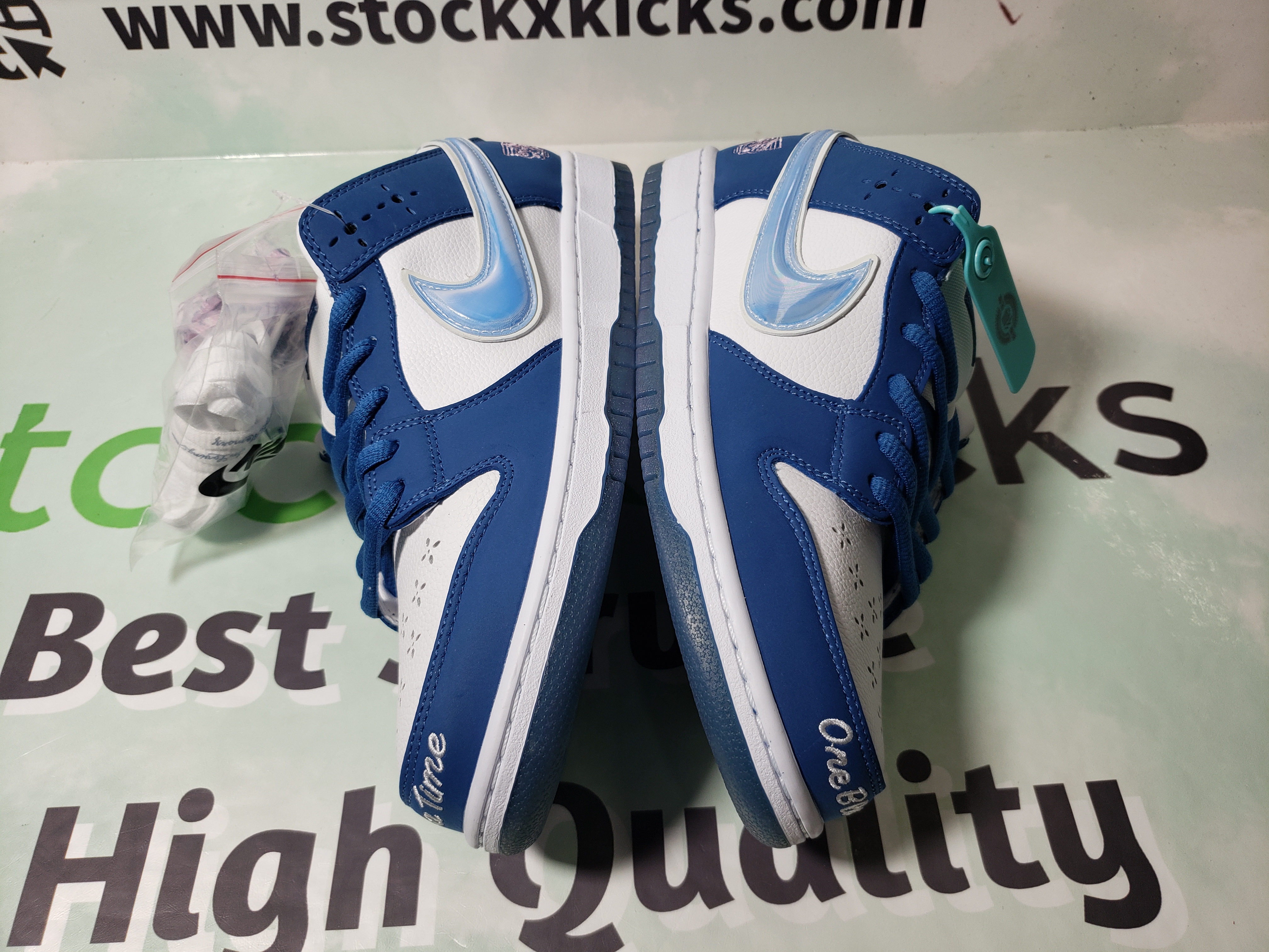 PK God Batch Nike SB Dunk Low Born x Raised One Block At A Time FN7819-400 review Sandy Abe 04