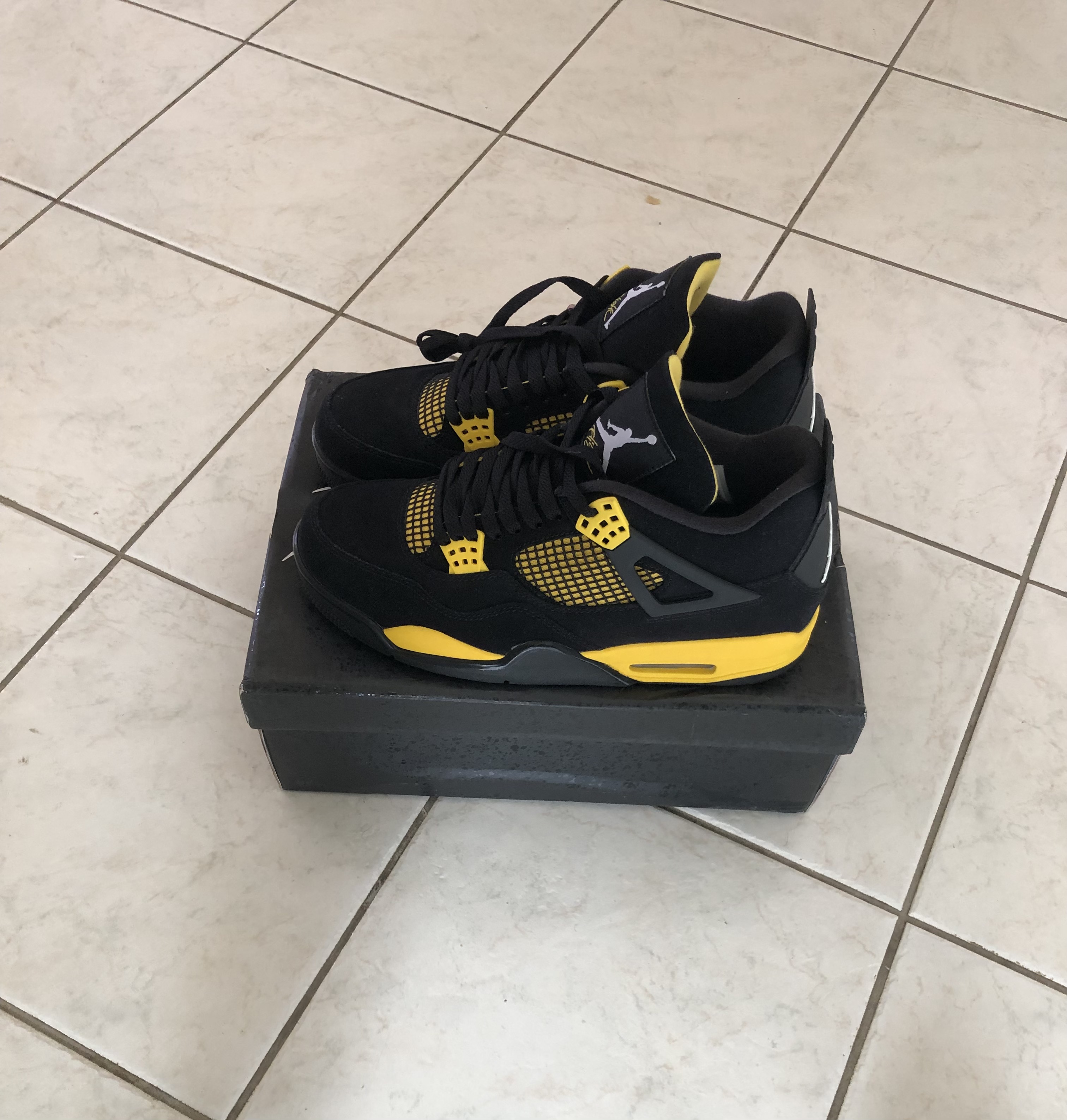 PK God Batch Air Jordan 4 Retro Thunder DH6927-017 review Mathis