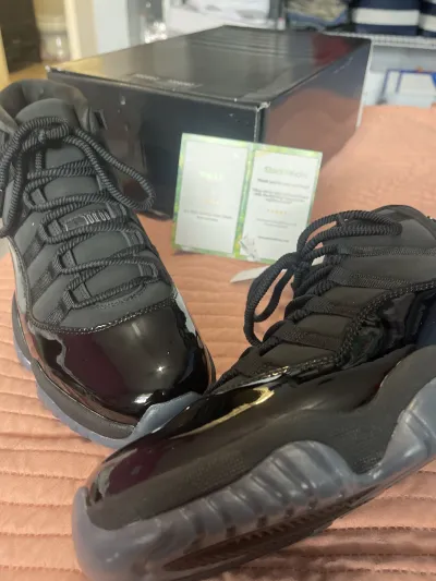PK God Batch Air Jordan 11 Retro Cap and Gown 378037-005 review Caleb 00