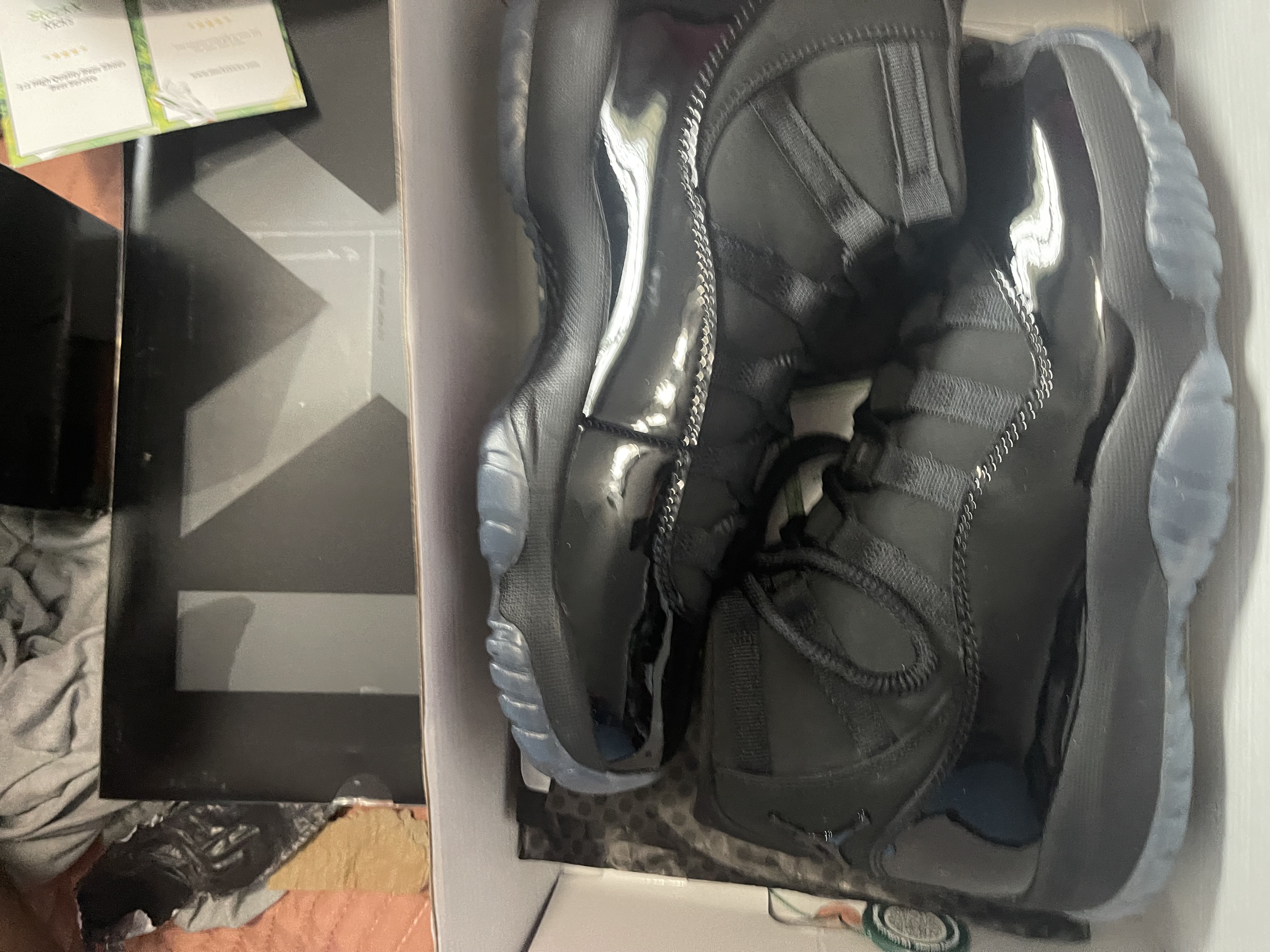 PK God Batch Air Jordan 11 Retro Cap and Gown 378037-005 review Caleb 01