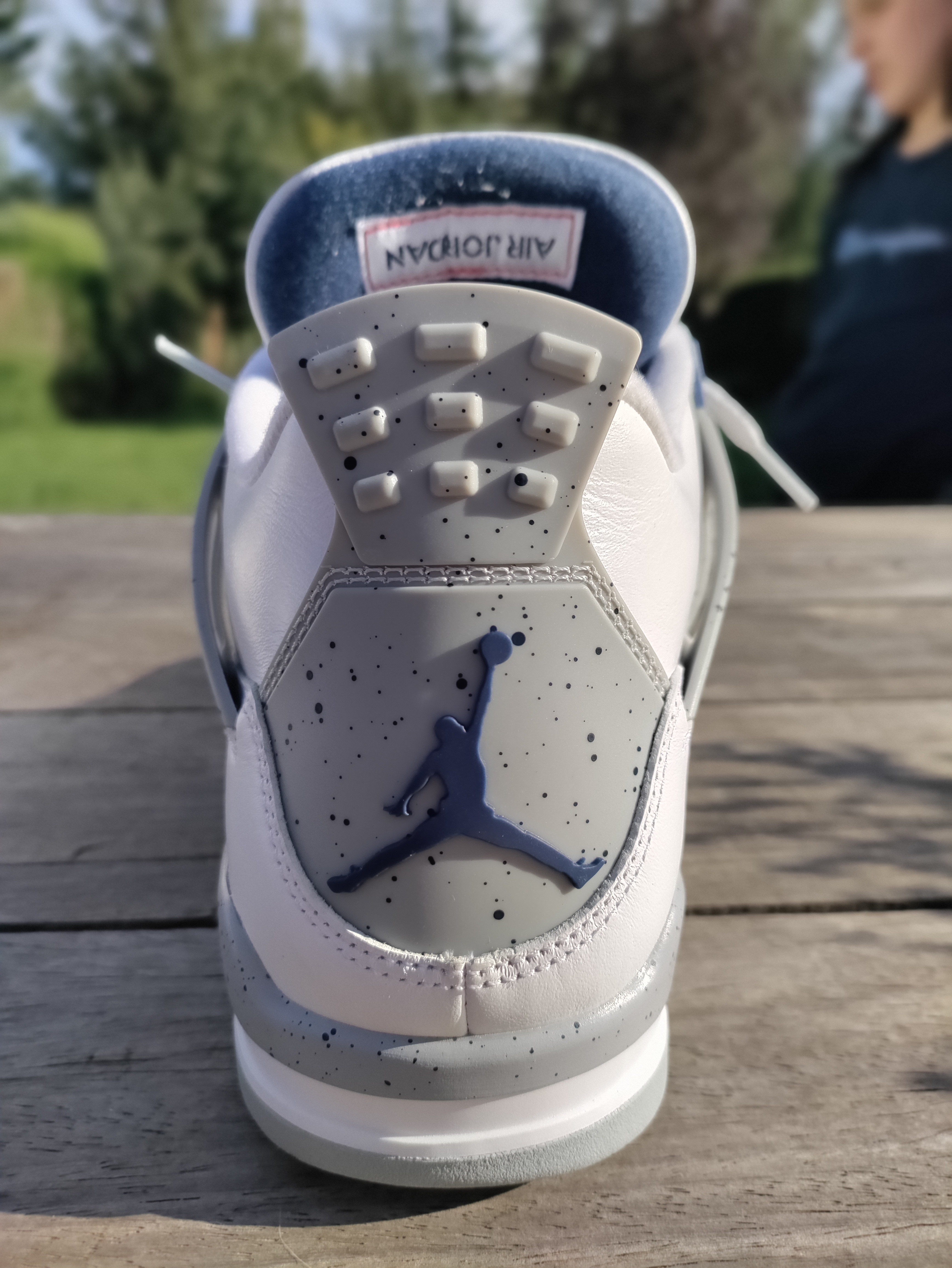PK God Batch  Air Jordan 4 Retro White Midnight Navy DH6927-140 review Alijn (Bel) 02