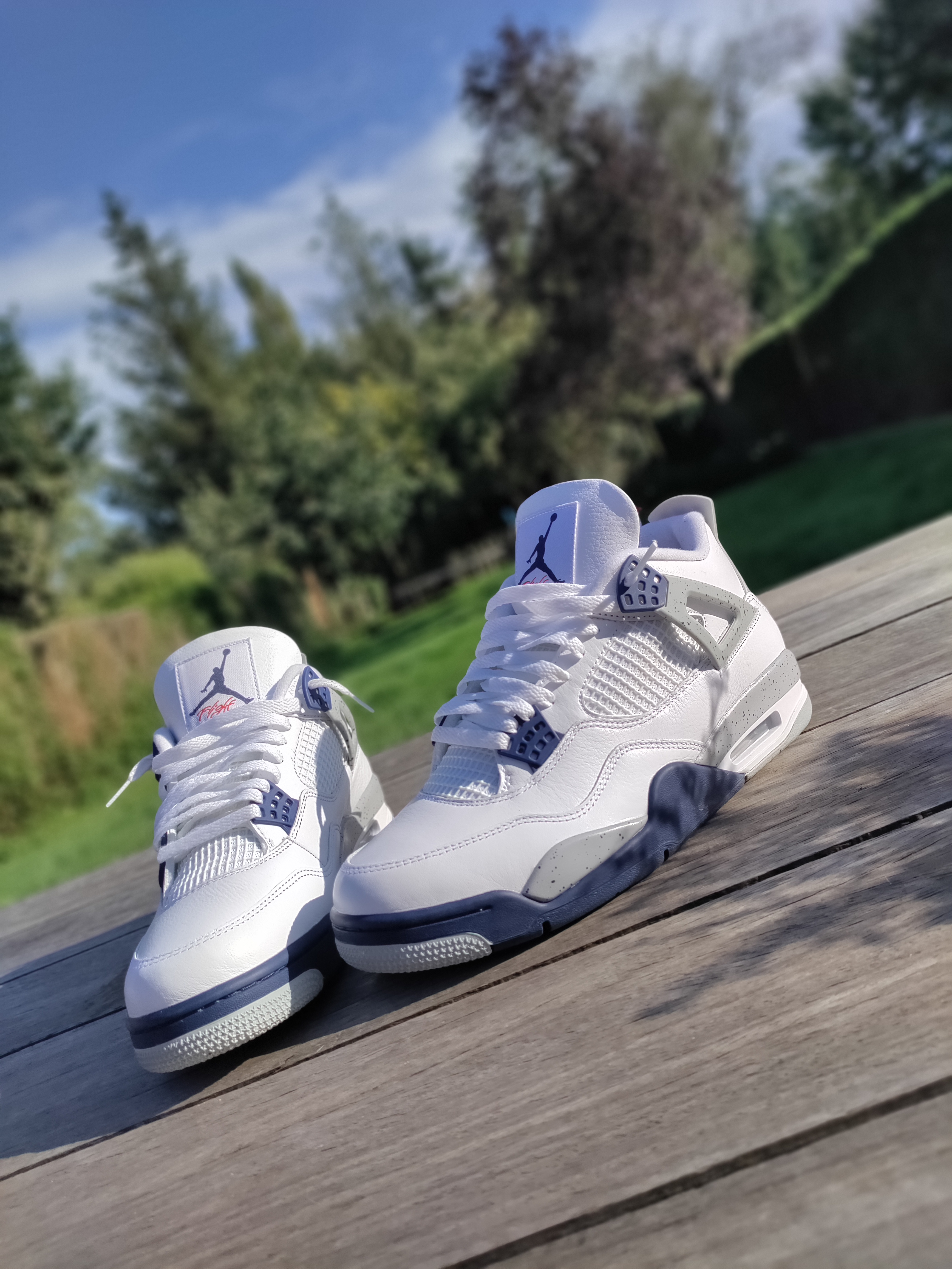 PK God Batch  Air Jordan 4 Retro White Midnight Navy DH6927-140 review Alijn (Bel) 04