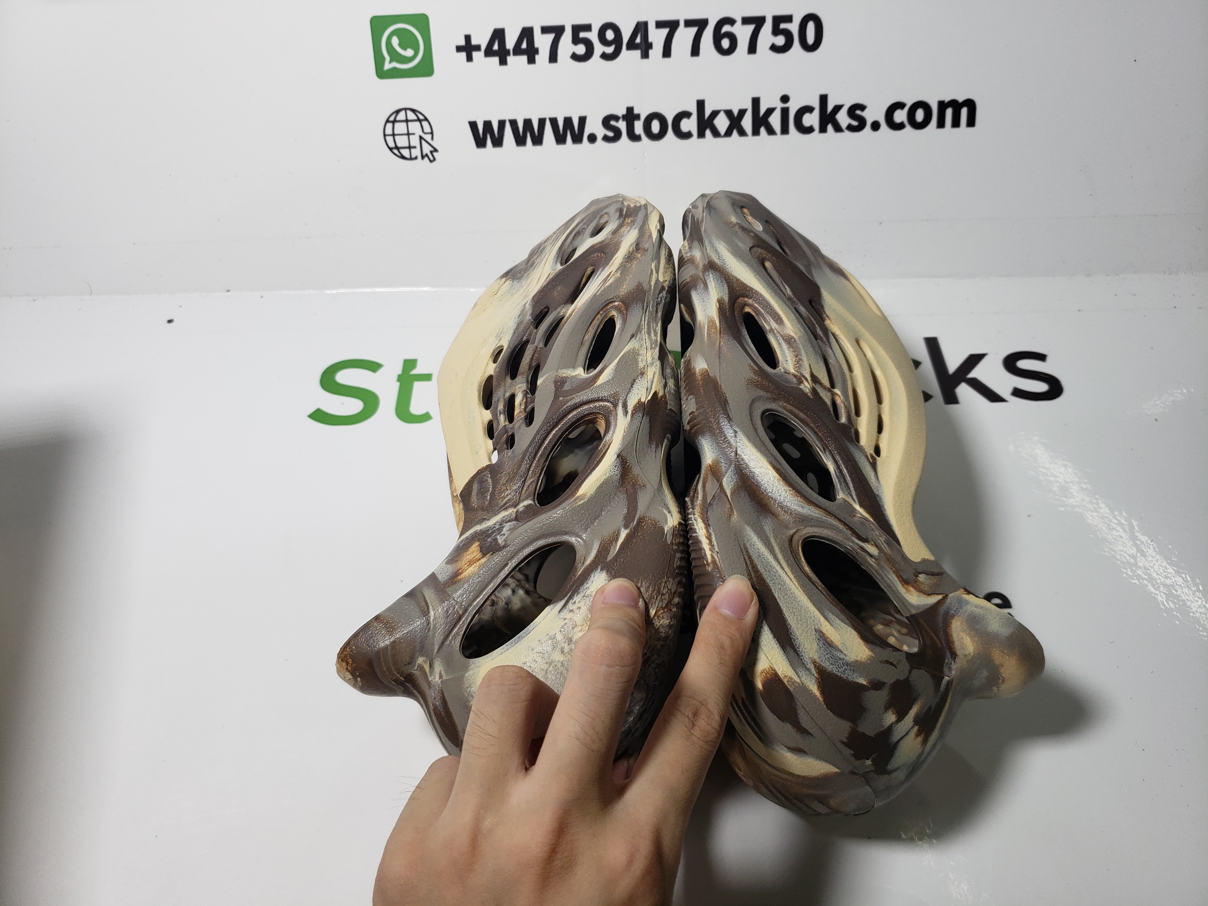 PK God Batch adidas originals Yeezy Foam Runner MX Cream Clay GX8774 review Ken 03