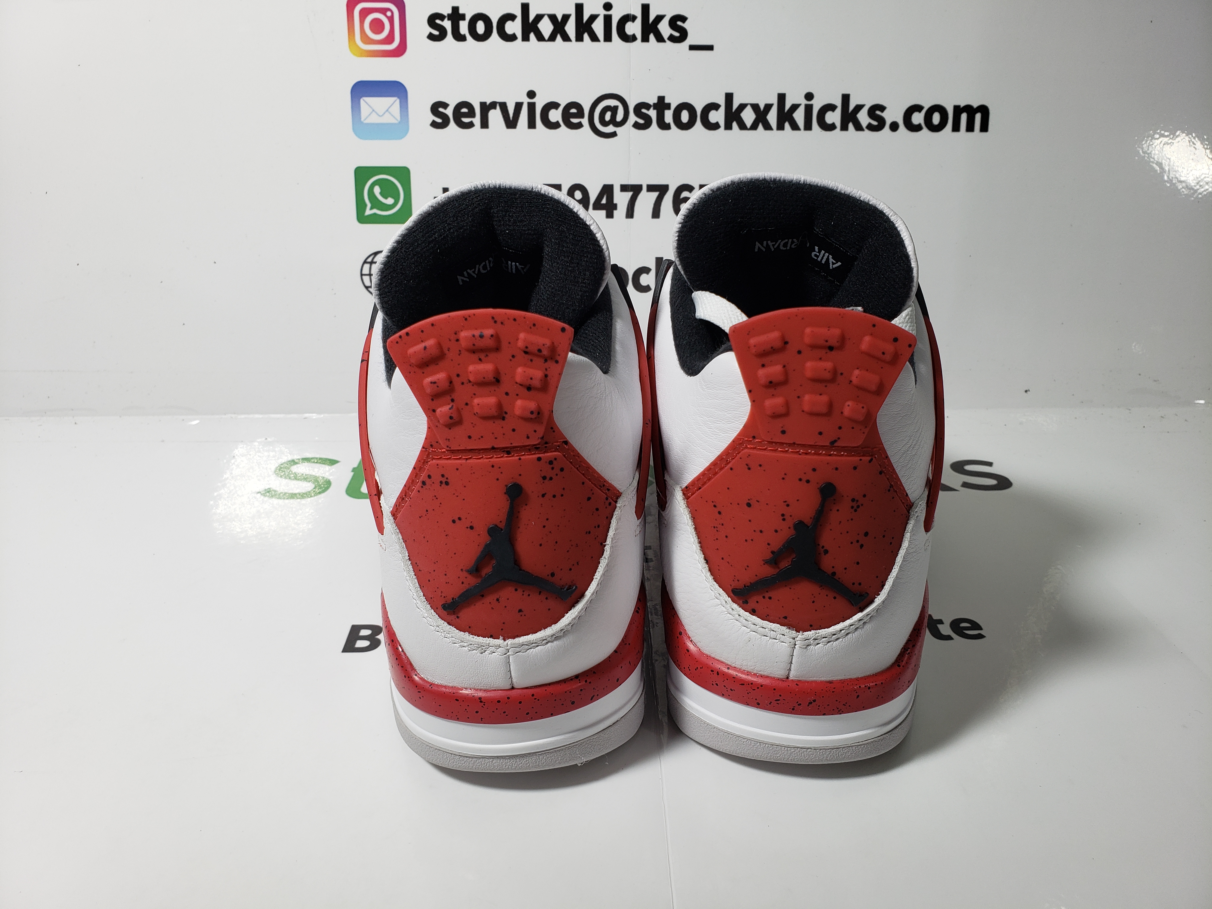 Pk God Batch Air Jordan 4 Red Cement DH6927-161 review Mike 02