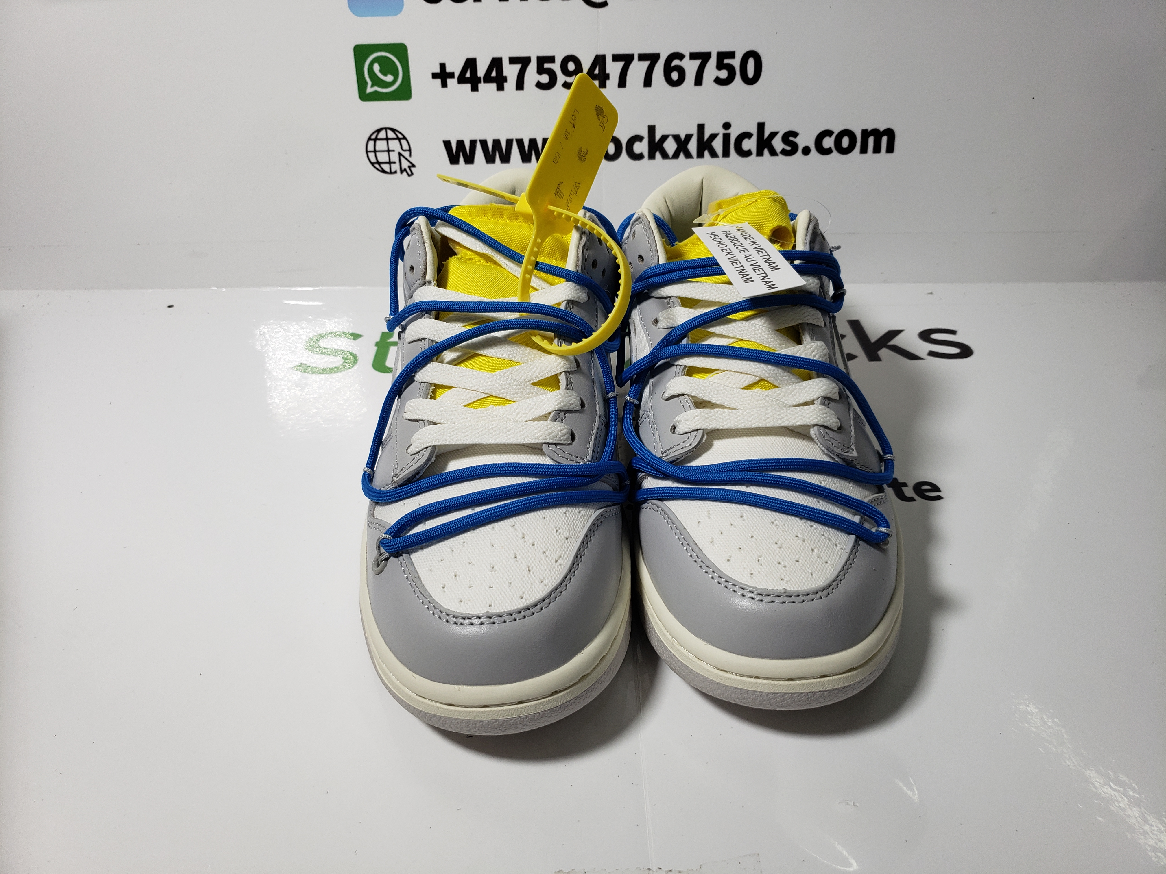 PK God Batch SB Dunk  Low Off-White Lot 10  DM1602-112 review Jason 01