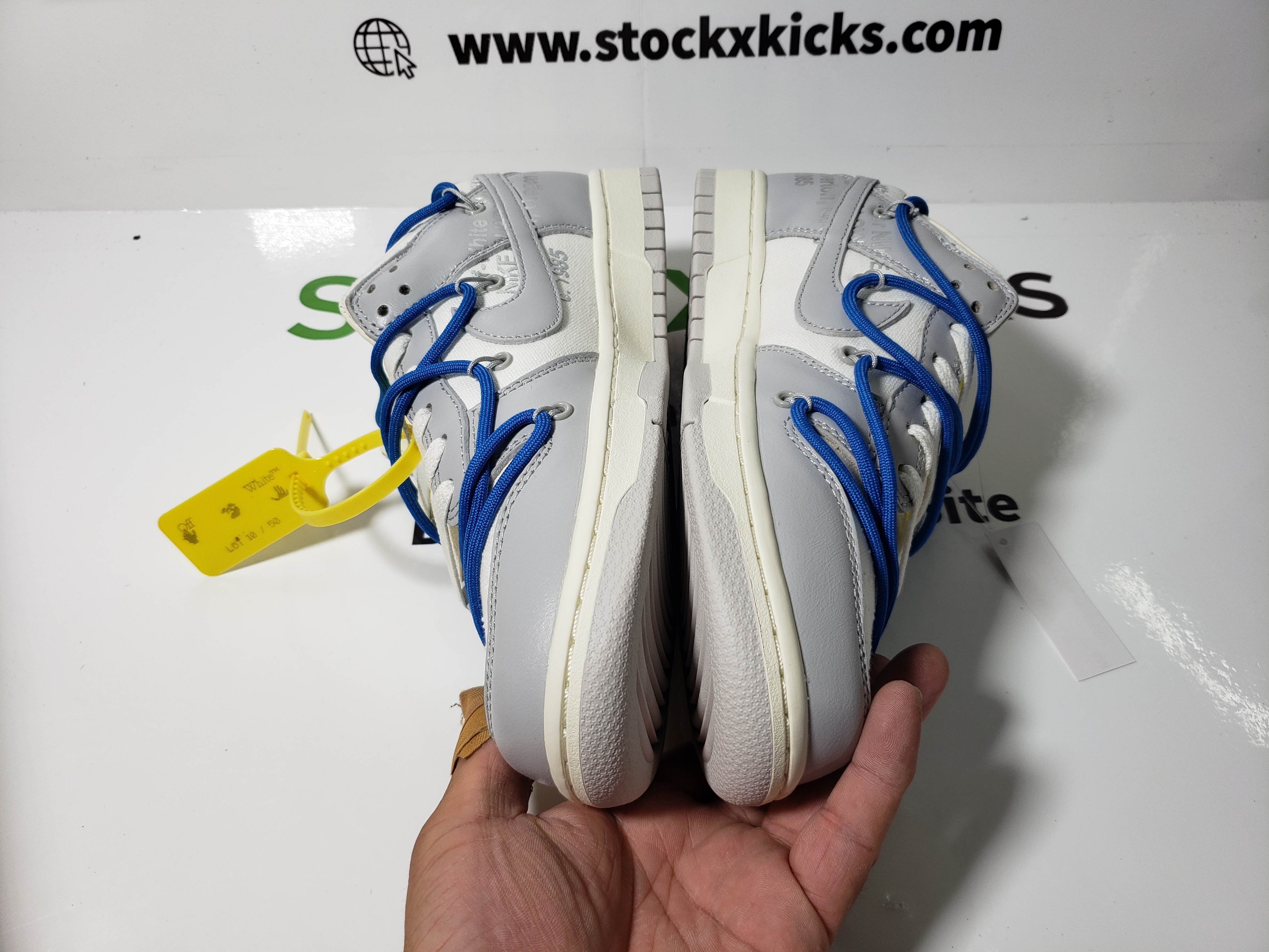 PK God Batch SB Dunk  Low Off-White Lot 10  DM1602-112 review Jason 02