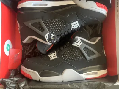 PK God Batch Air Jordan 4 Retro Bred 308497-060 review ?