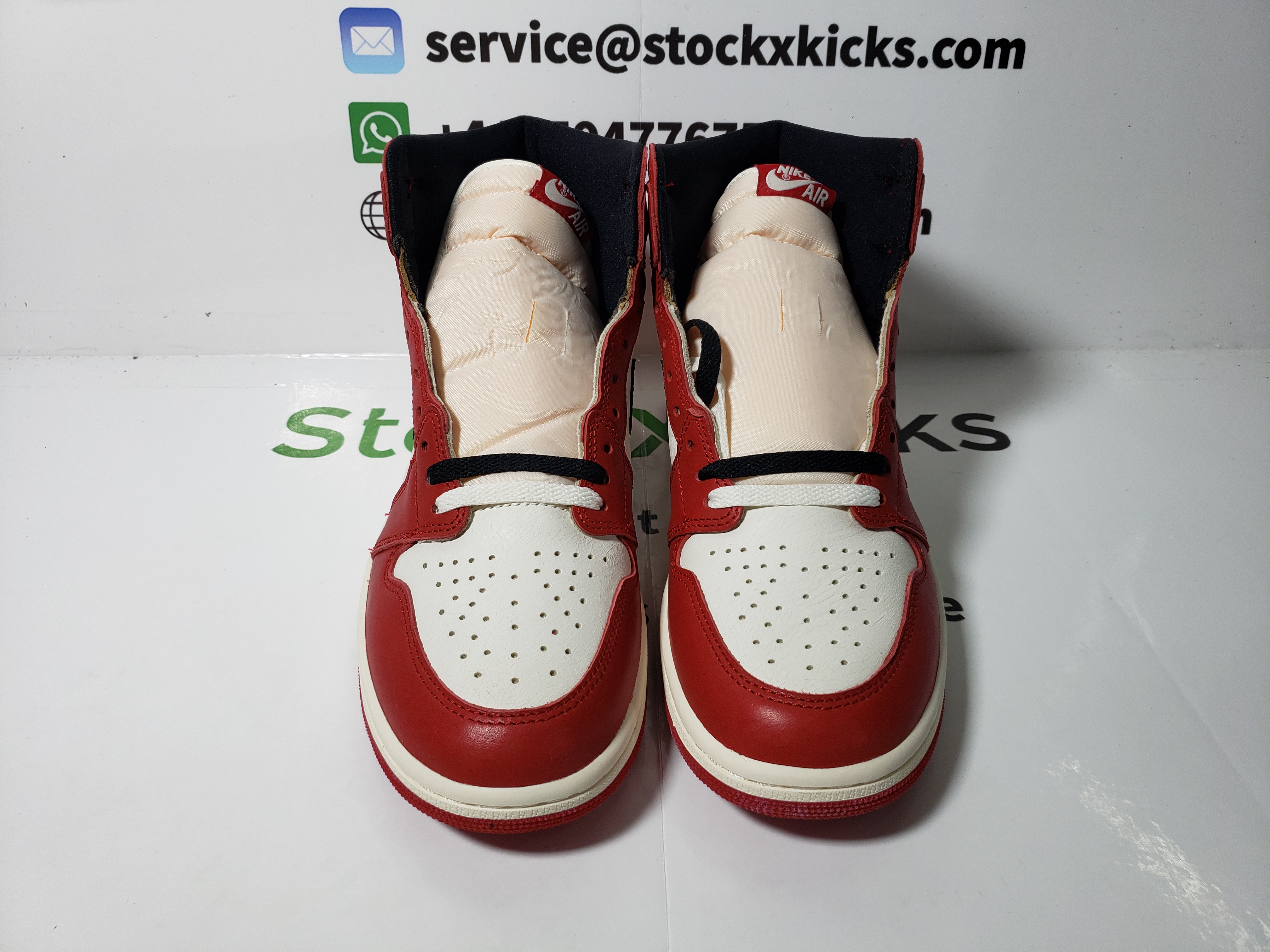 PK God Batch Air Jordan 1 Retro High OG Lost and Found DZ5485-612 review Pola 00
