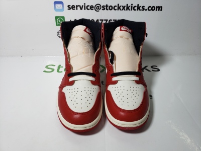 PK God Batch Air Jordan 1 Retro High OG Lost and Found DZ5485-612 review Pola 00
