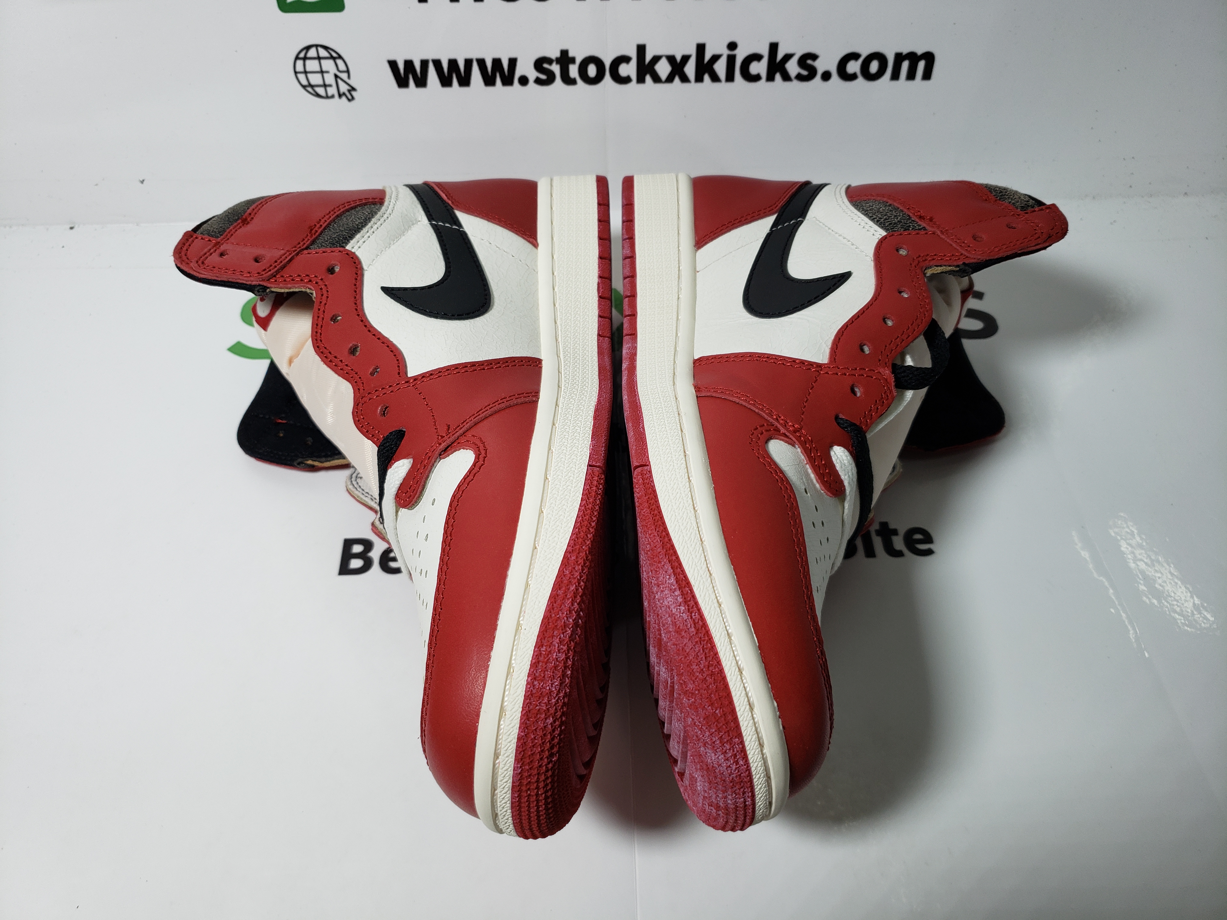 PK God Batch Air Jordan 1 Retro High OG Lost and Found DZ5485-612 review Pola 01