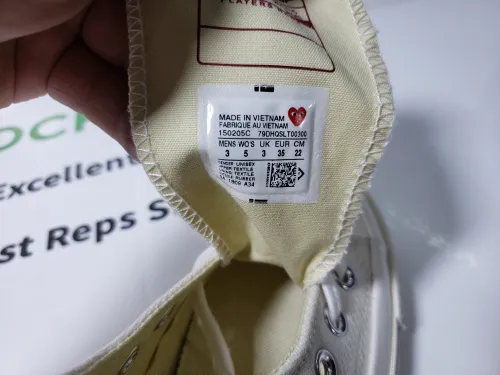 CDG Play x Converse Chuck Taylor All Star 70 High Top 150205C review 