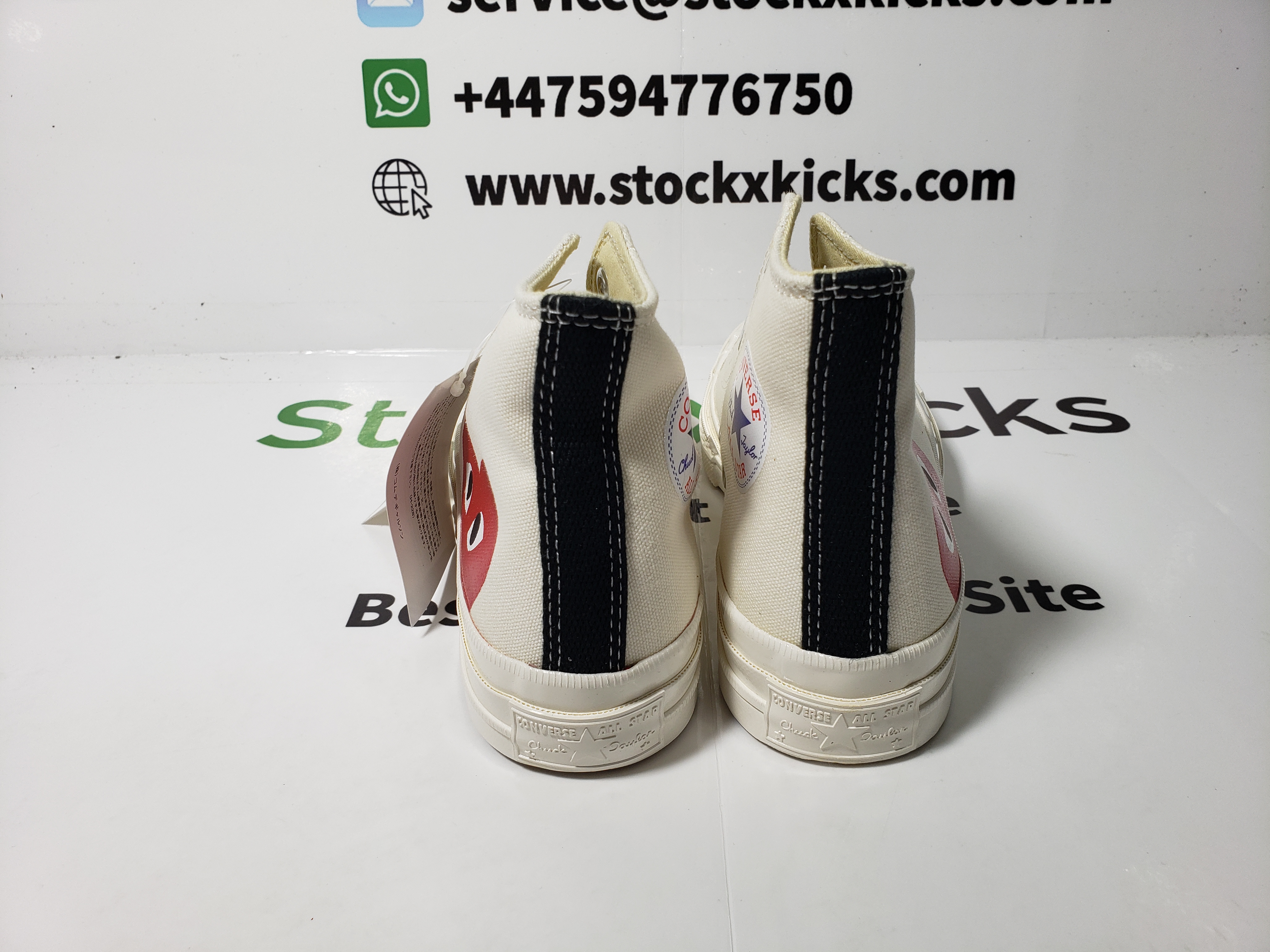 CDG Play x Converse Chuck Taylor All Star 70 High Top 150205C review Lucy 01