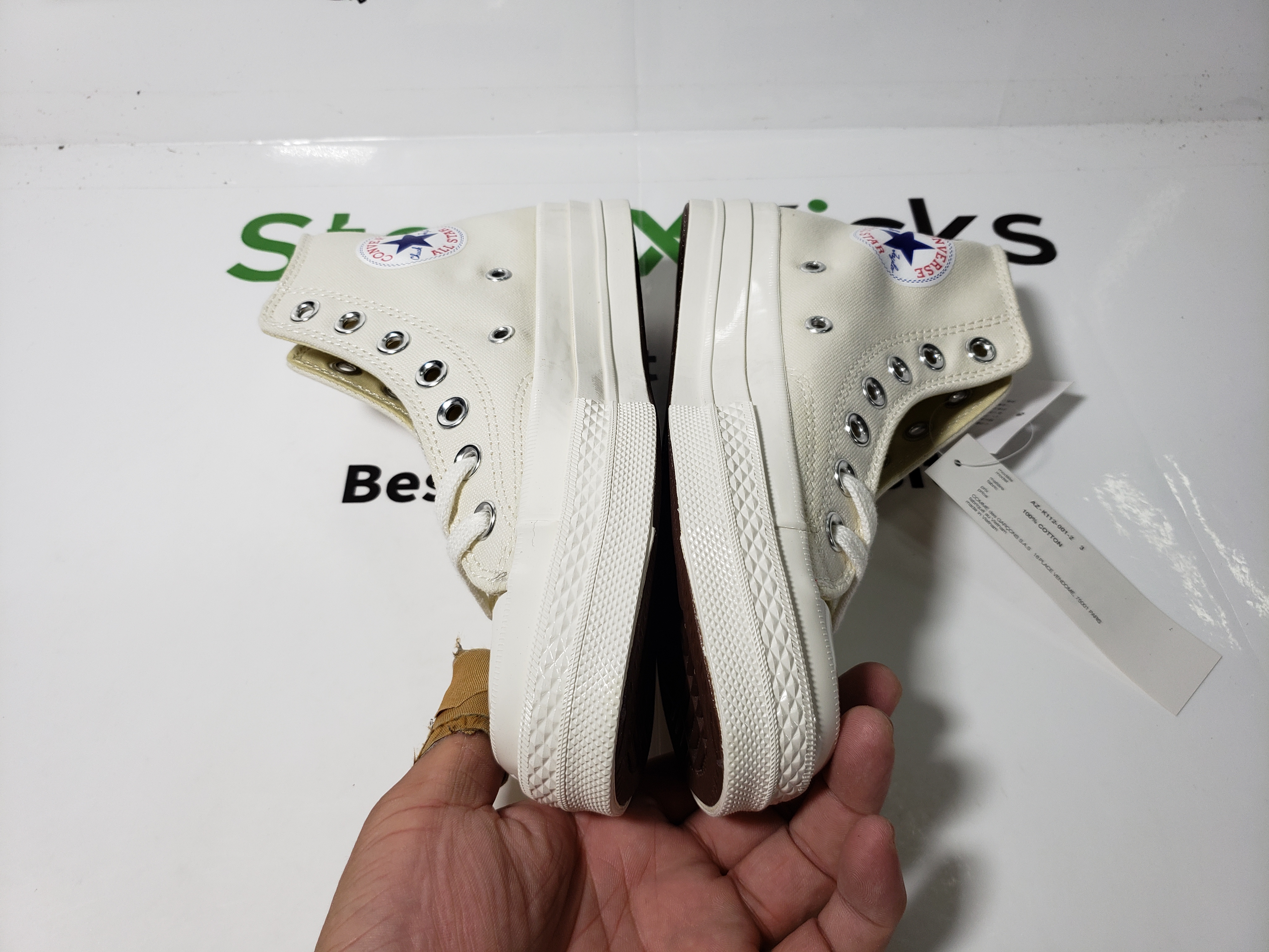 CDG Play x Converse Chuck Taylor All Star 70 High Top 150205C review Lucy 03