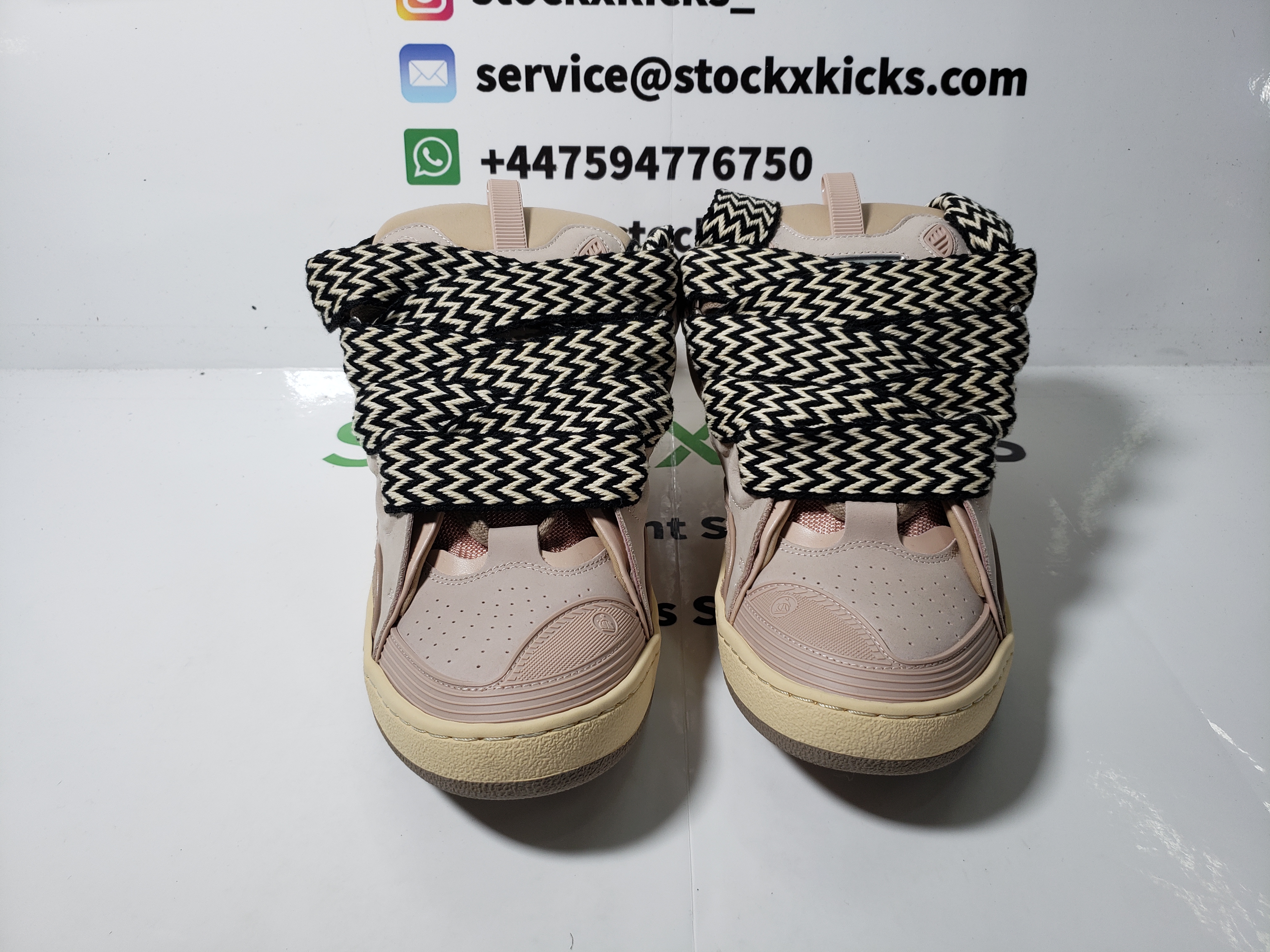 Lanvin Leather Curb Pink FM-SKRK11-DRAG-A2051 review Luccy 00