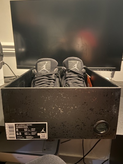 PK God Batch Air Jordan 4 Retro Black Cat CU1110-010 review Andrea Barboza 00